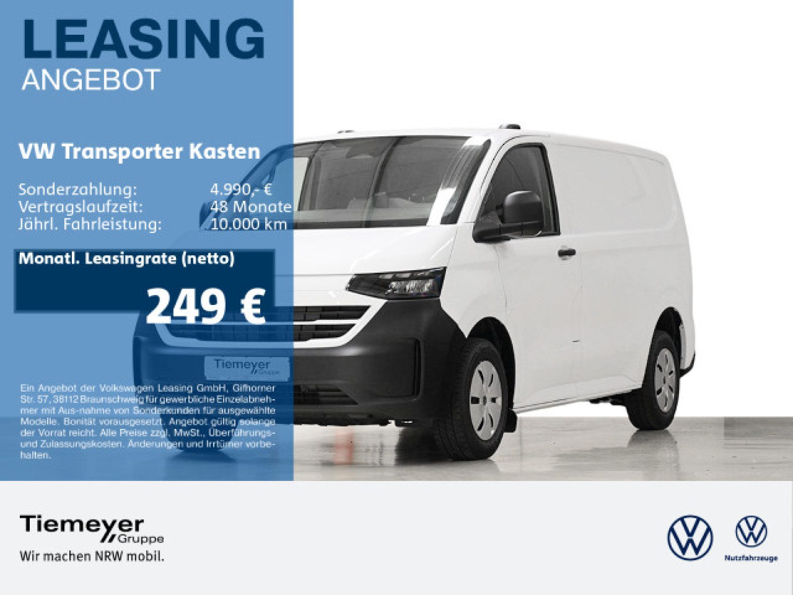 Volkswagen Transporter Kasten