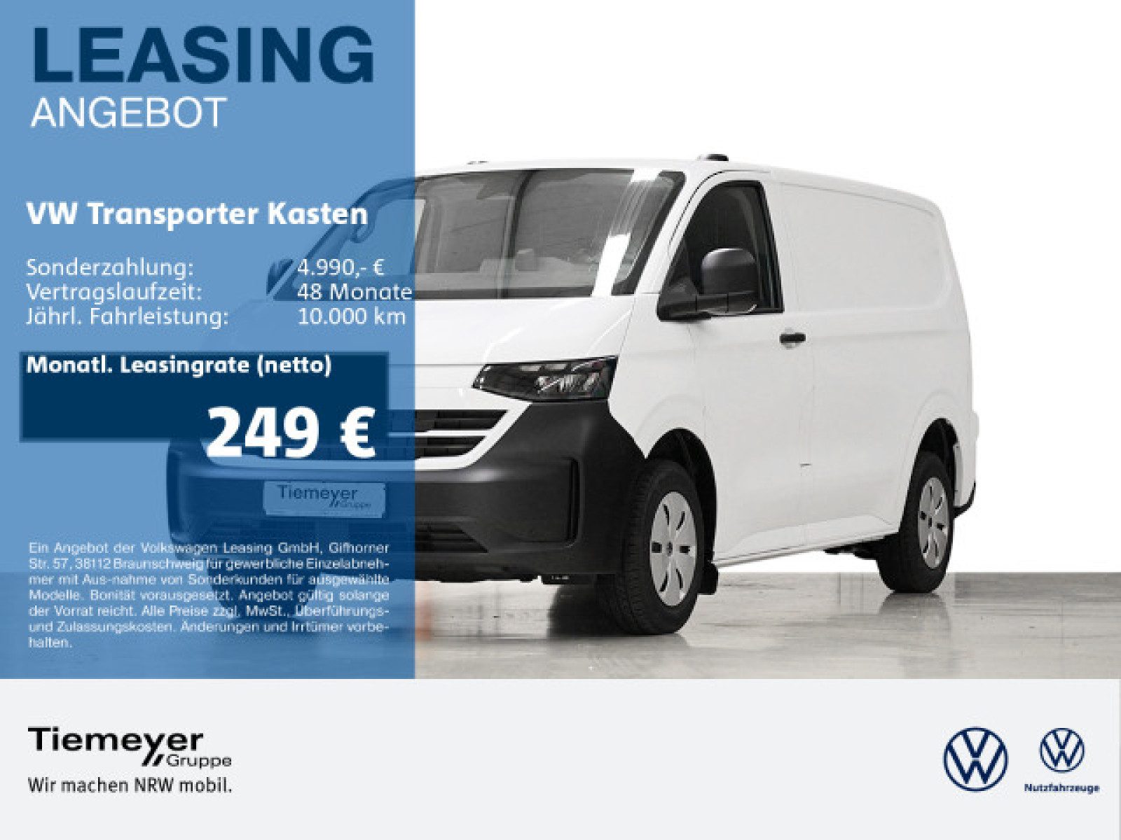 Volkswagen Transporter Kasten