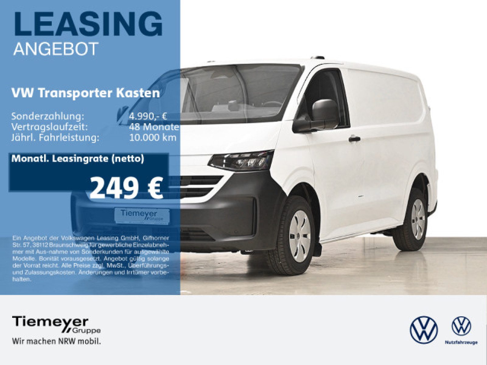 Volkswagen Transporter Kasten