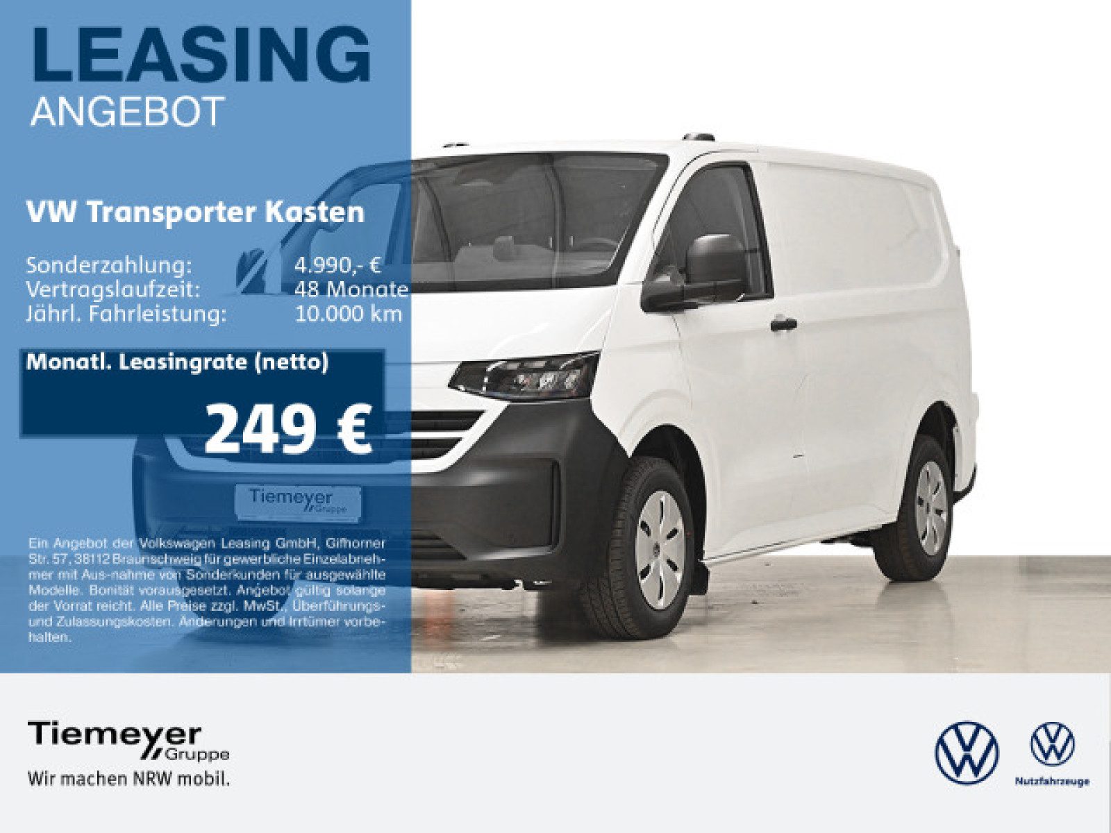 Volkswagen Transporter Kasten
