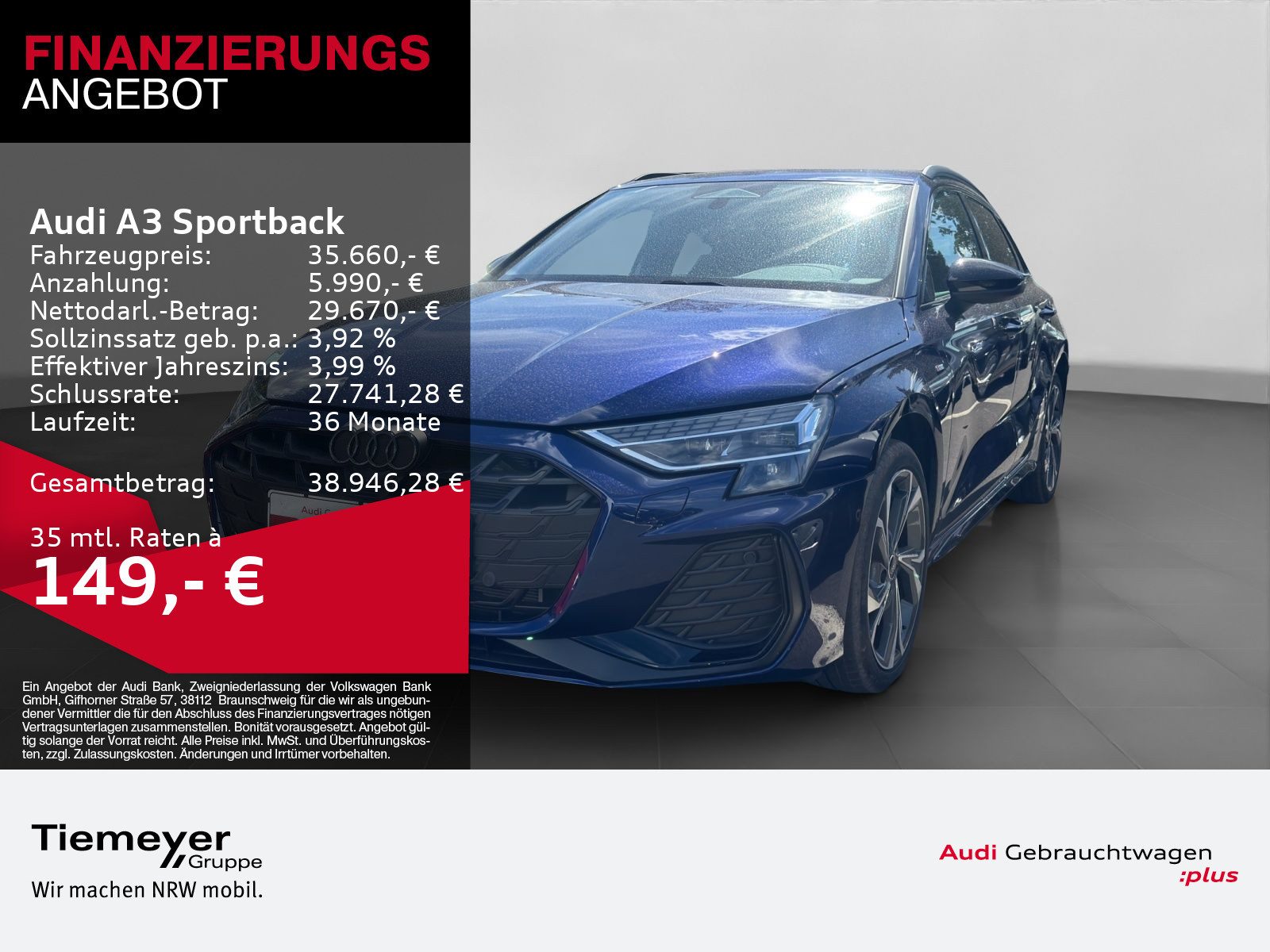 Audi A3 Sportback