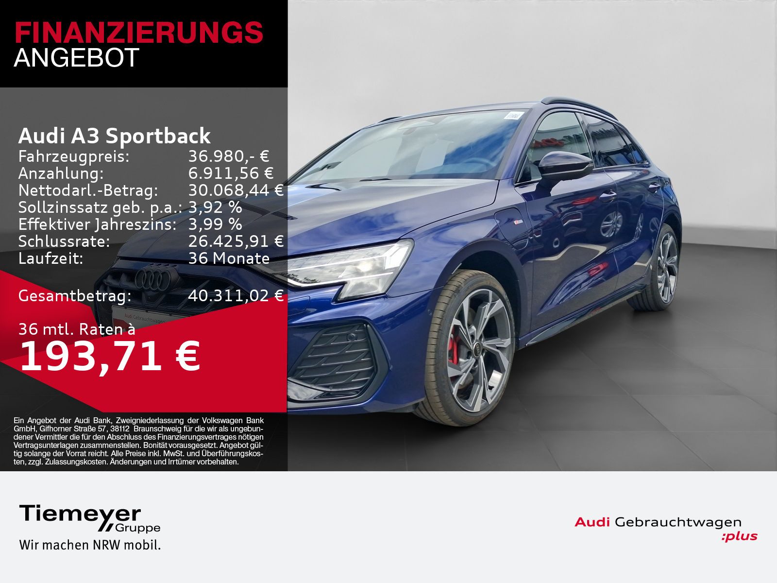 Audi A3 Sportback