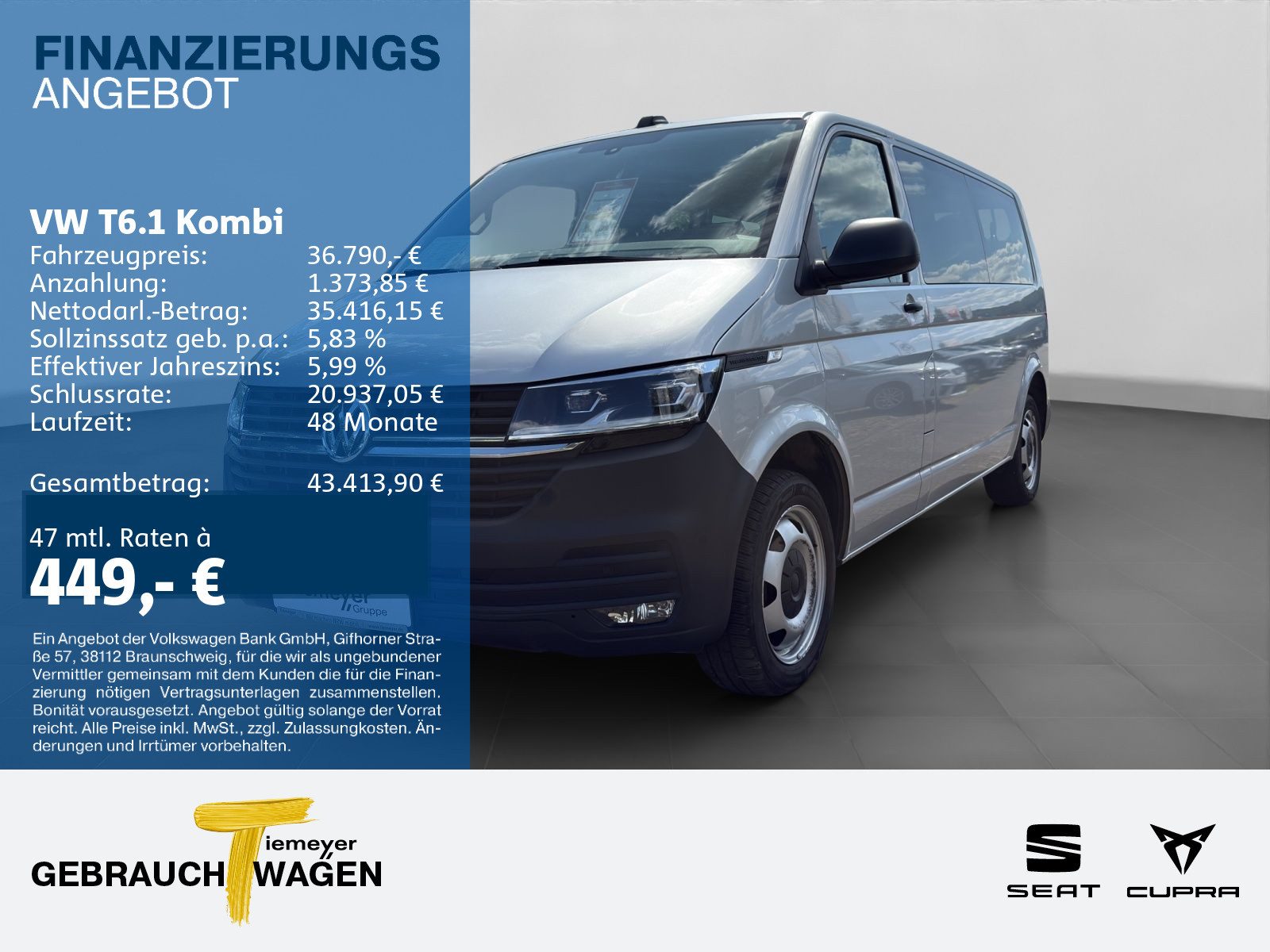 Volkswagen T6.1 Kombi