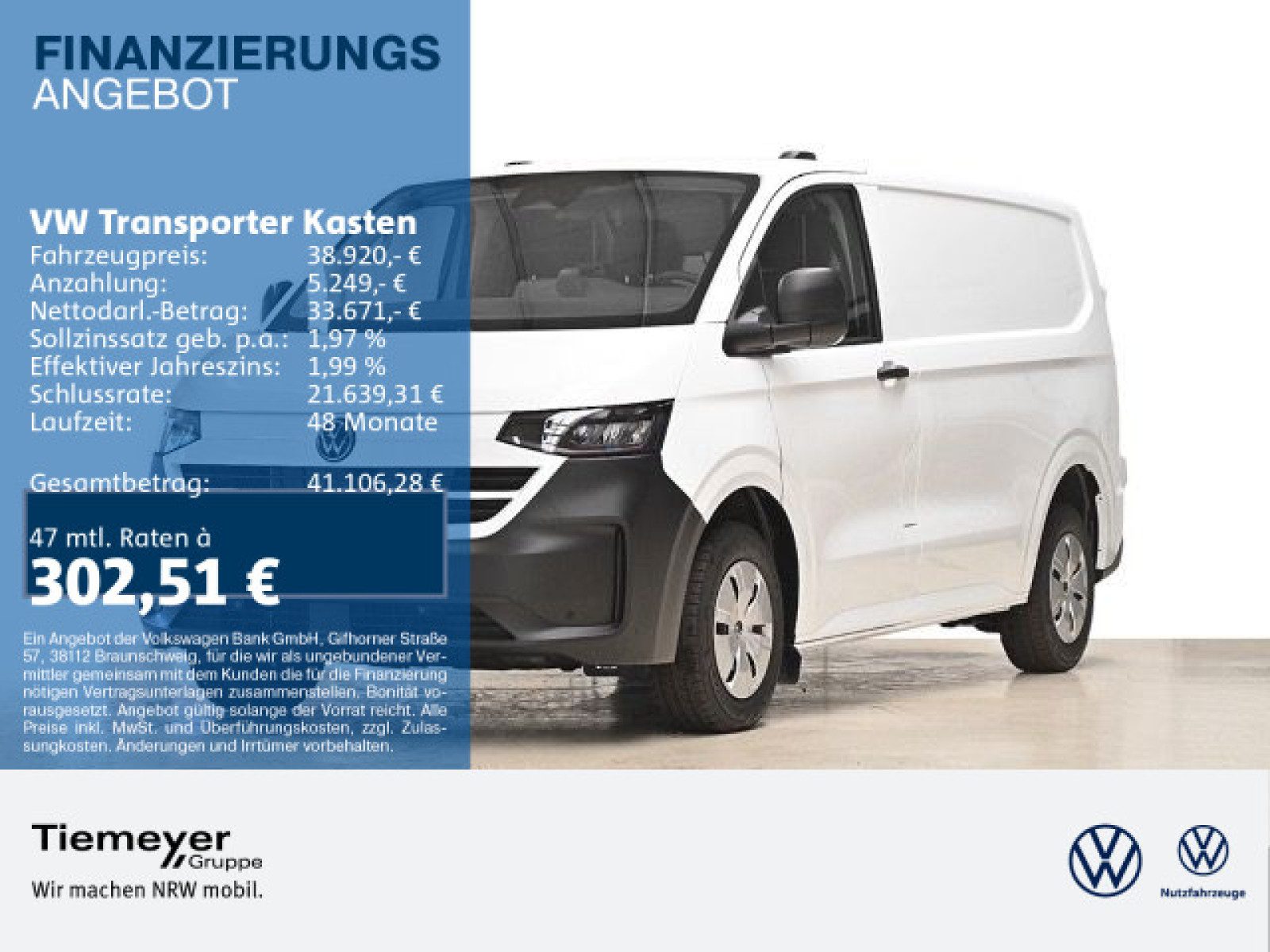 Volkswagen Transporter Kasten