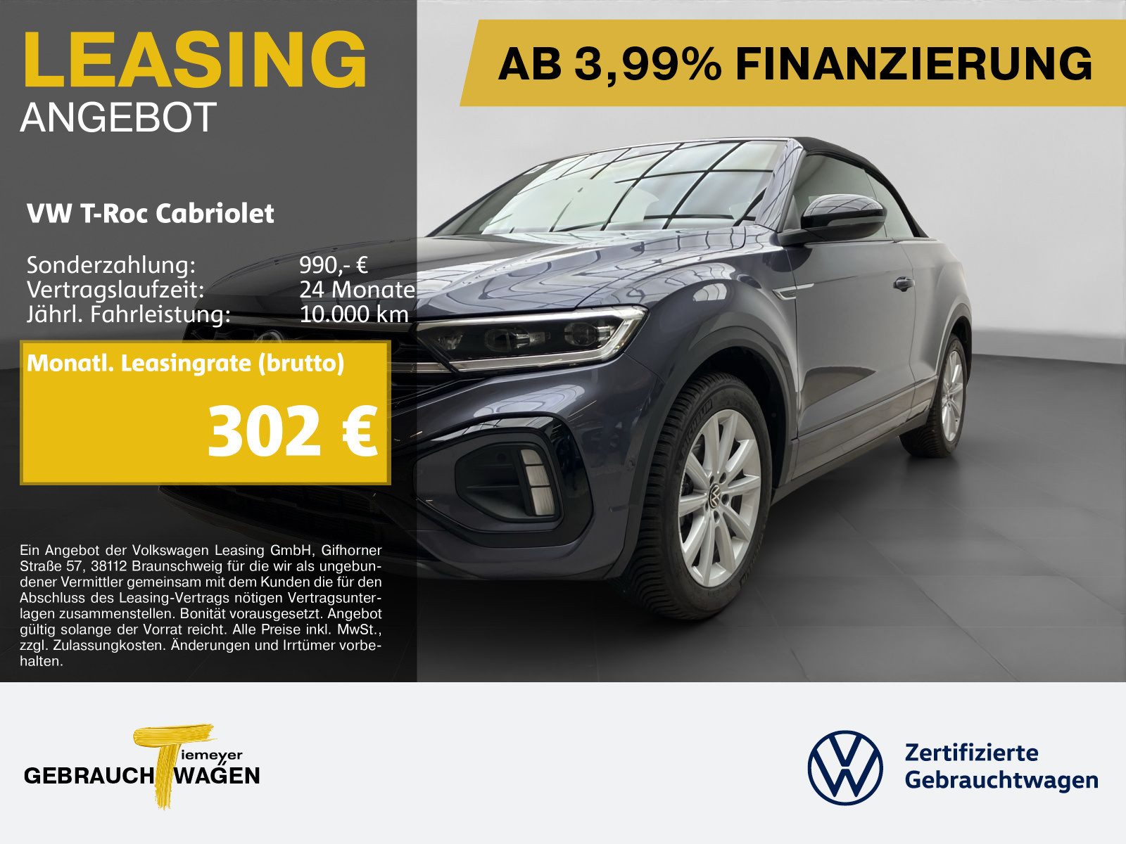 Volkswagen T-Roc Cabriolet