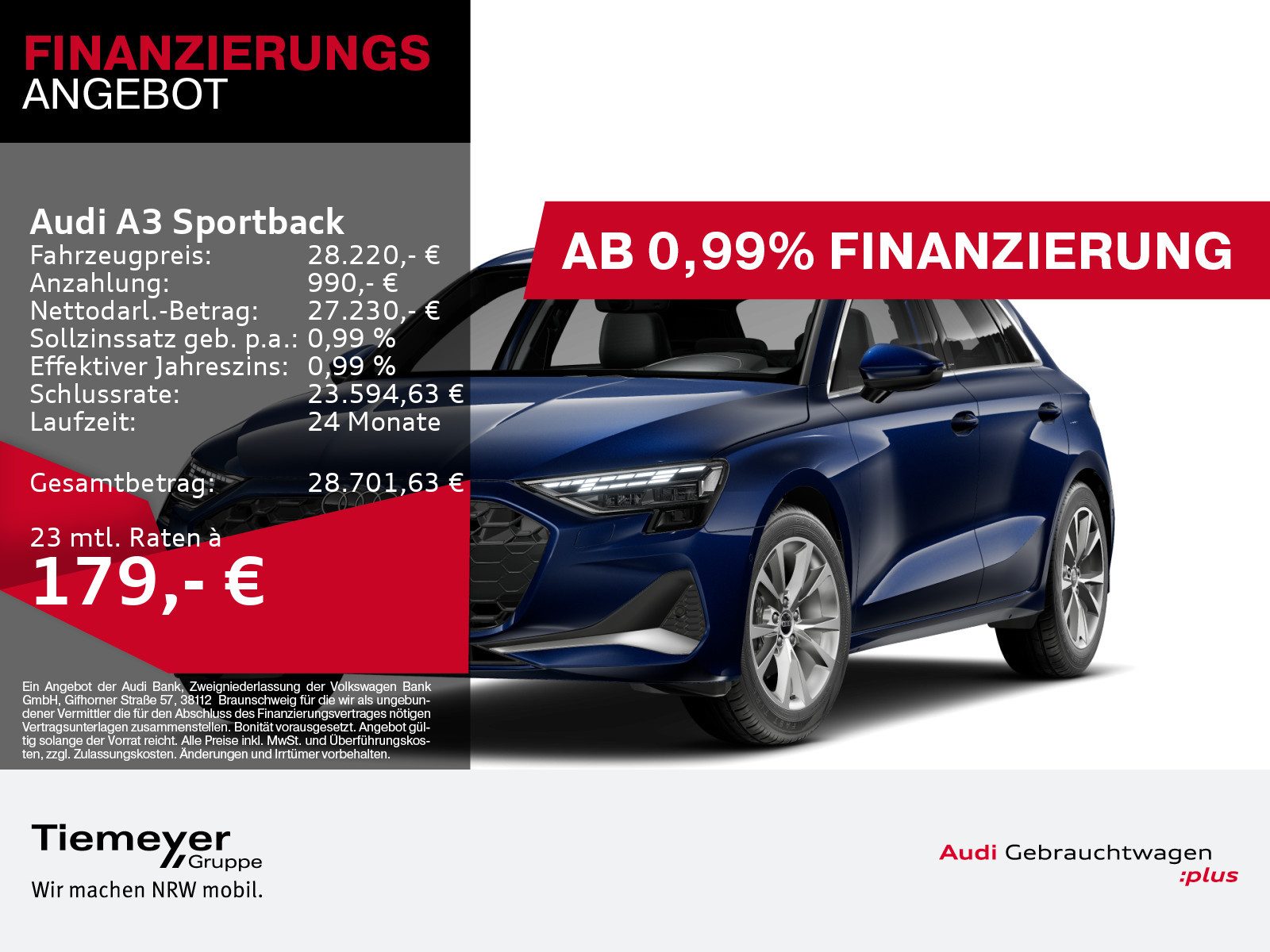 Audi A3 Sportback