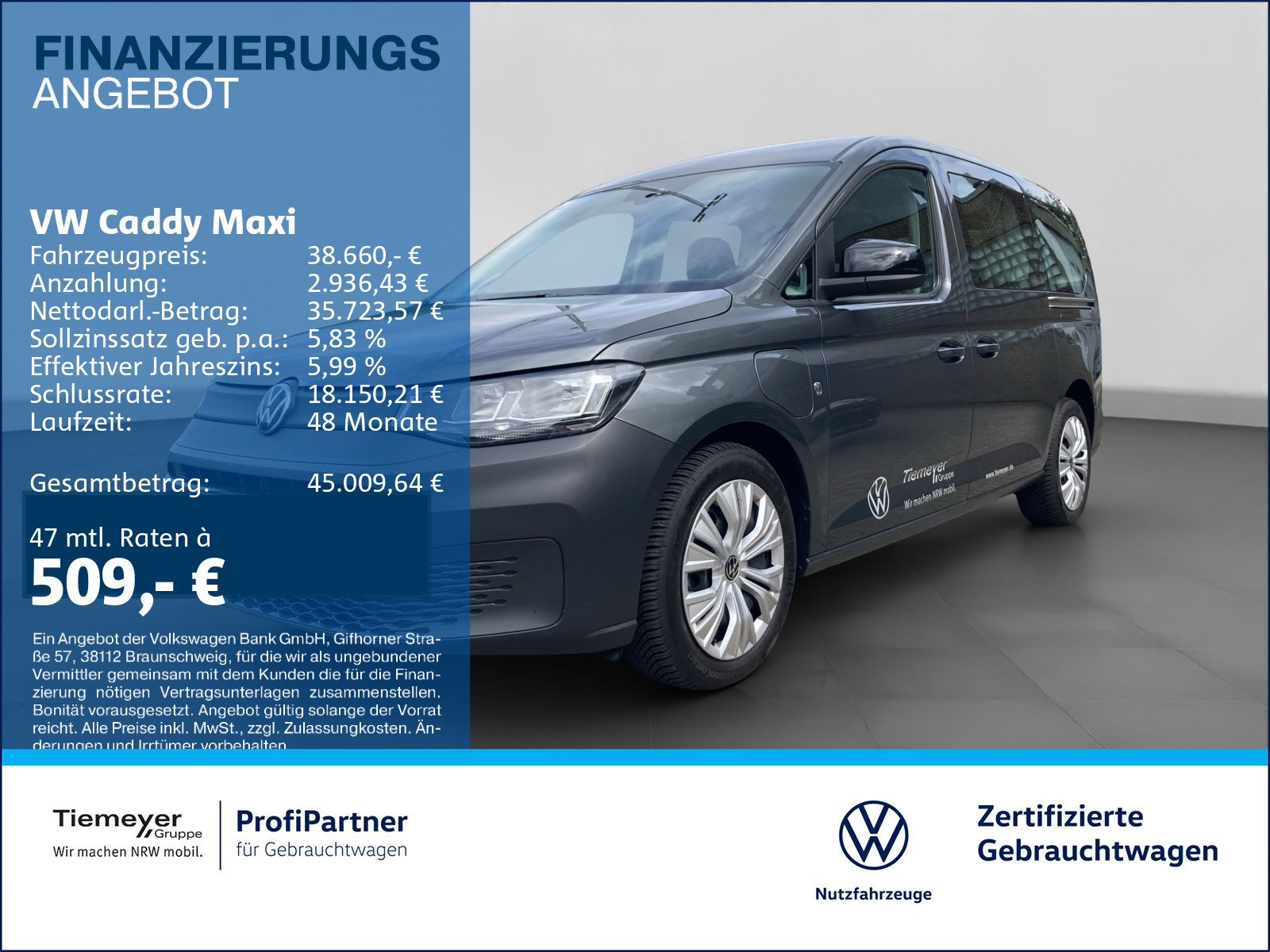Volkswagen Caddy Maxi