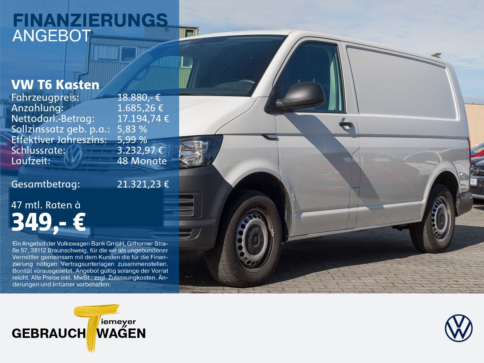Volkswagen T6 Kasten
