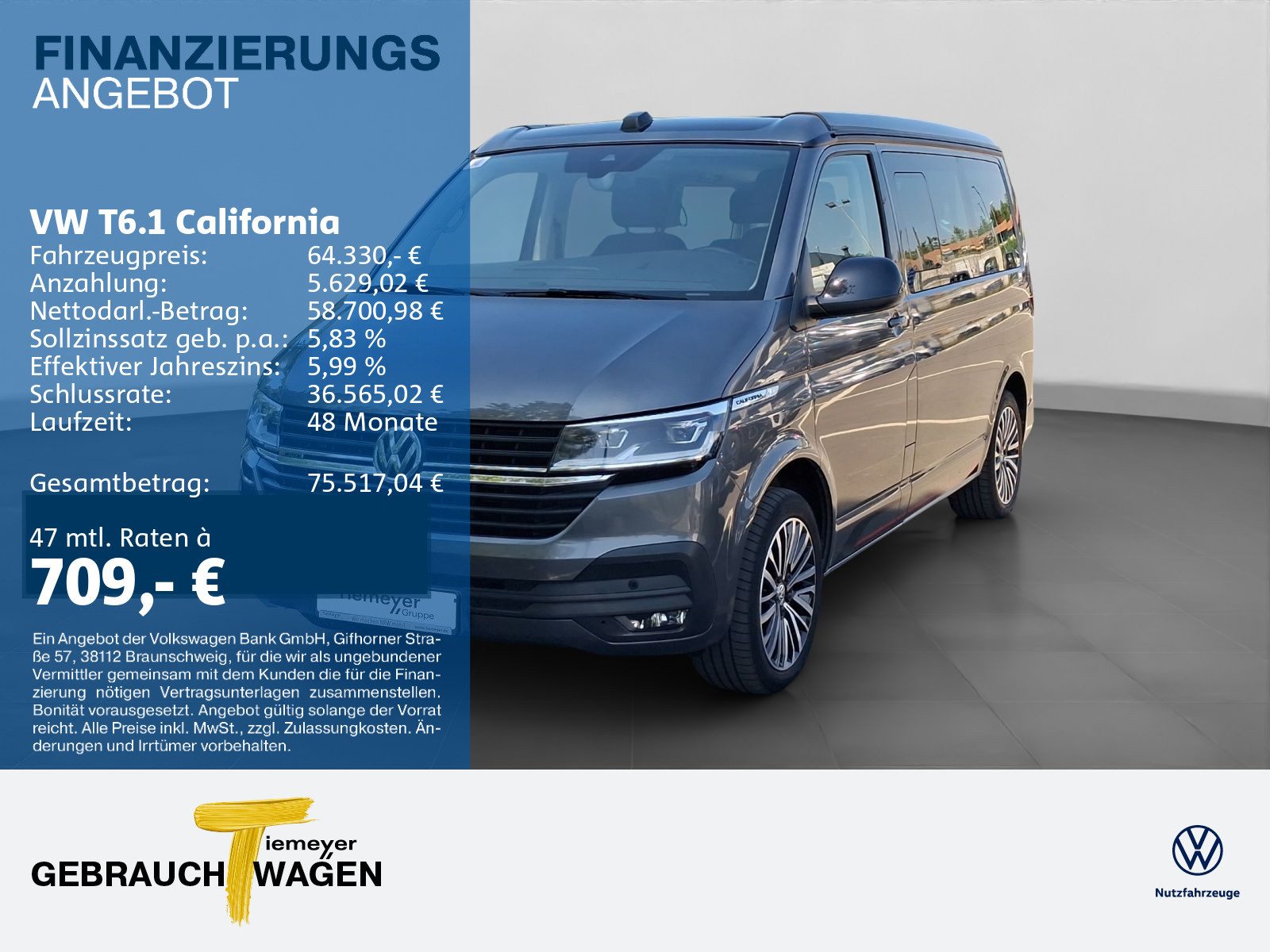 Volkswagen T6.1 California