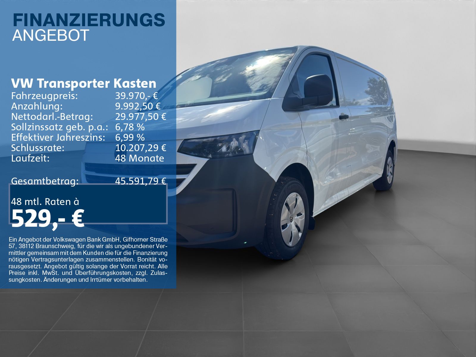 Volkswagen Transporter Kasten
