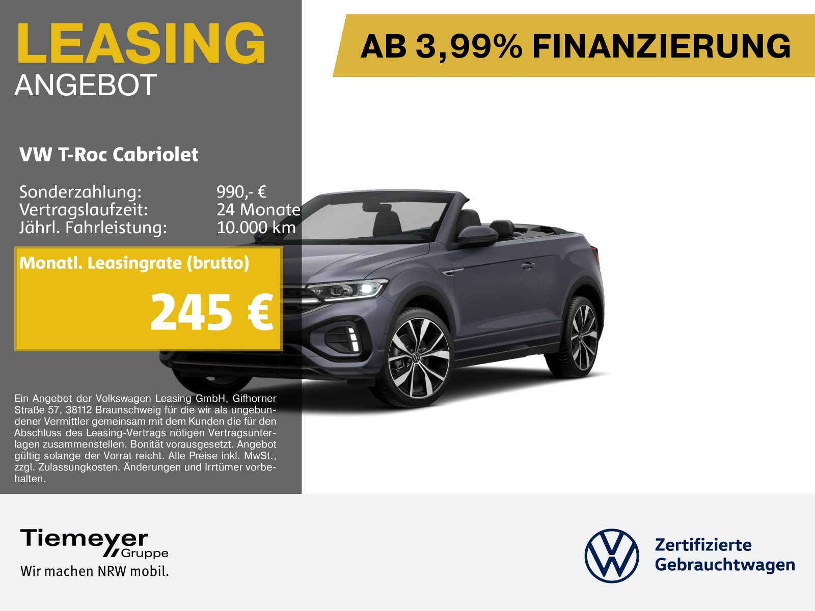 Volkswagen T-Roc Cabriolet