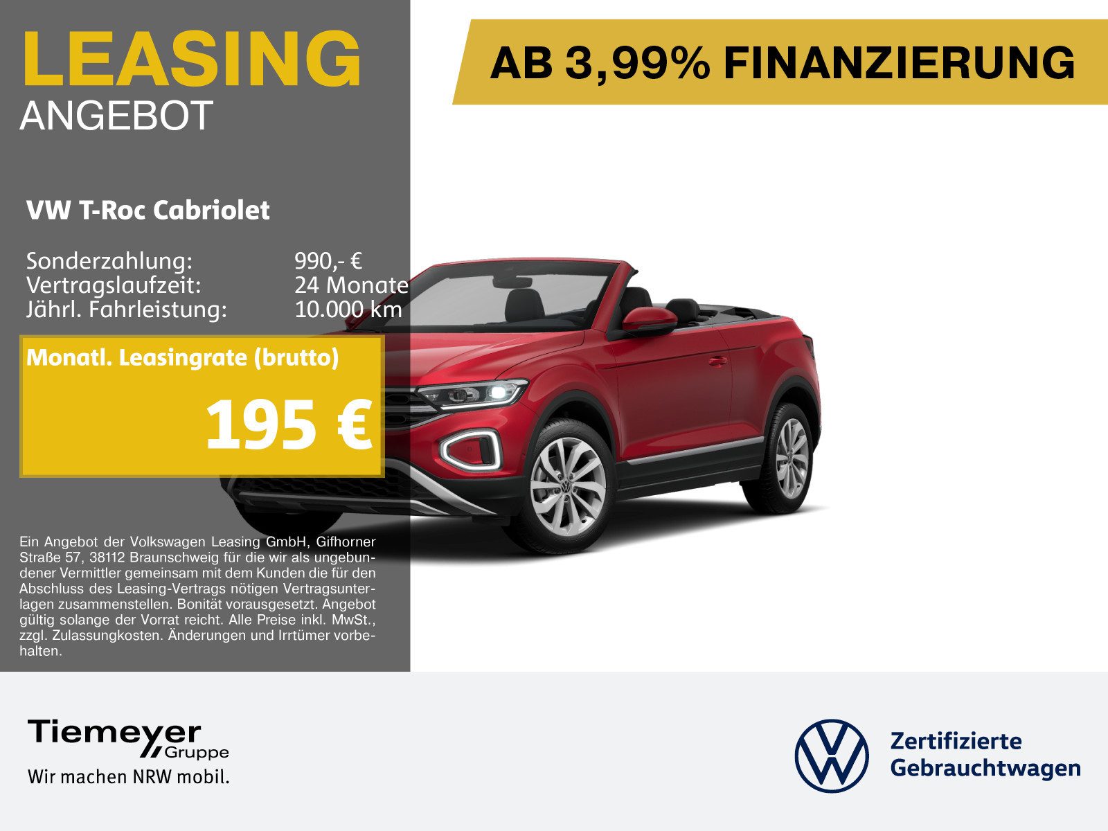 Volkswagen T-Roc Cabriolet